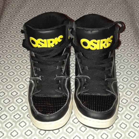 osiris shoes black and yellow
